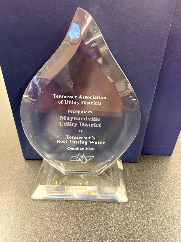 Maynardville is Sipping Best Tasting Water in TN Historic Union County